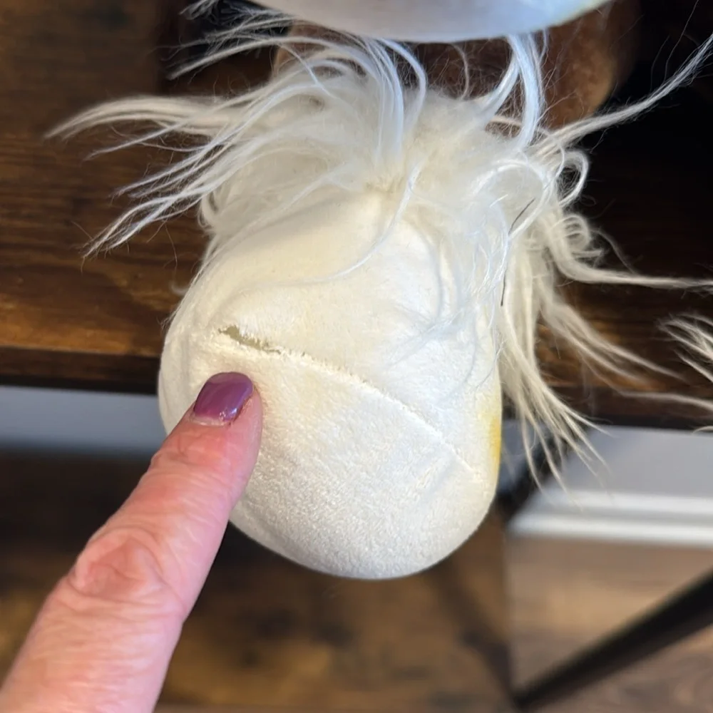 HORSE retired BUILD A BEAR workshop babw bab pony Clydesdale build-a-bear RARE